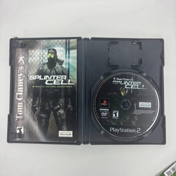 Lot of 2 Tom Clancy PS2 Playstation 2 Video Games - Picture 3 of 8